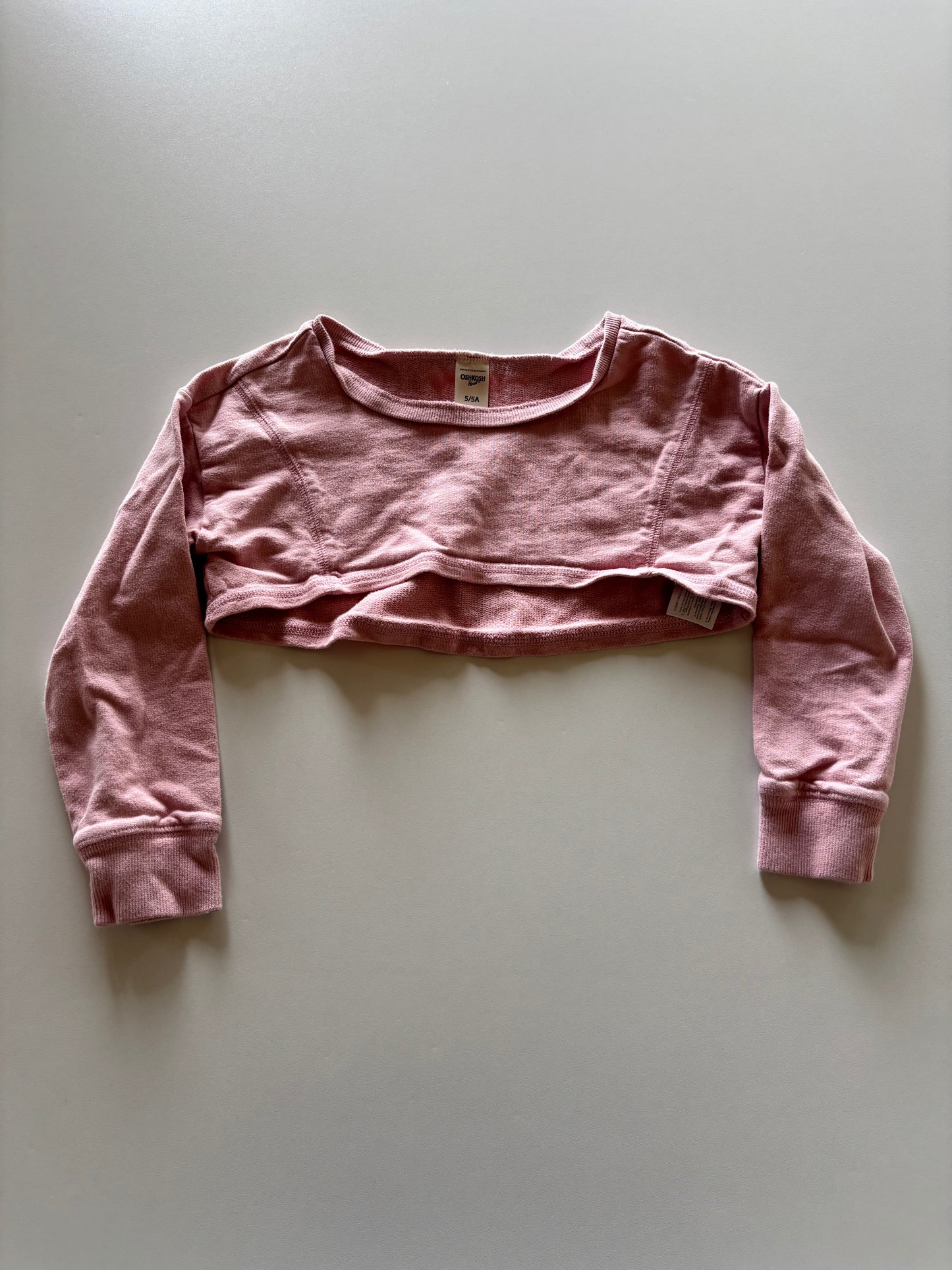 Pink Cropped Sweater