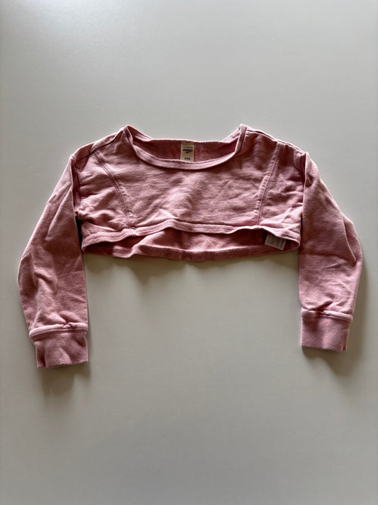 Pink Cropped Sweater