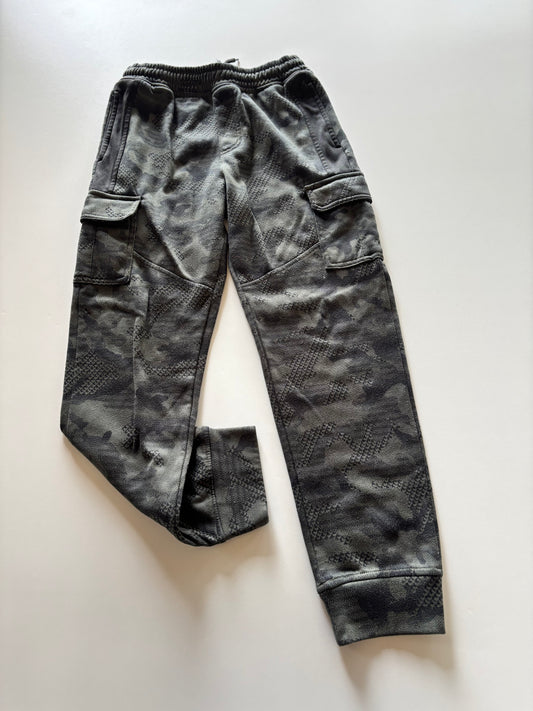 Green Digital Camo Cargo Joggers