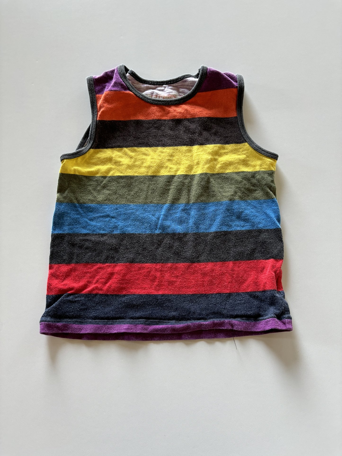 Rainbow Striped Tank