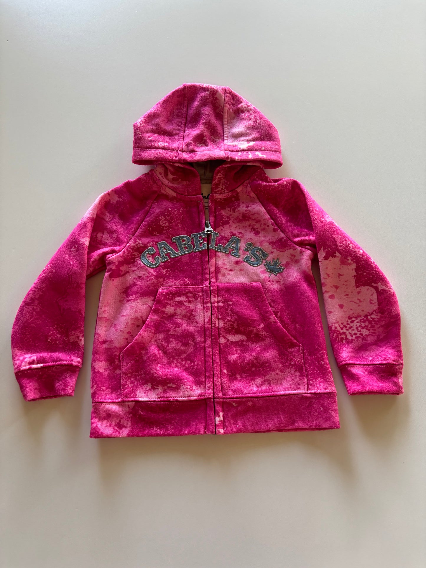 NWOT Pink Cabela's Zip Up Hoodie