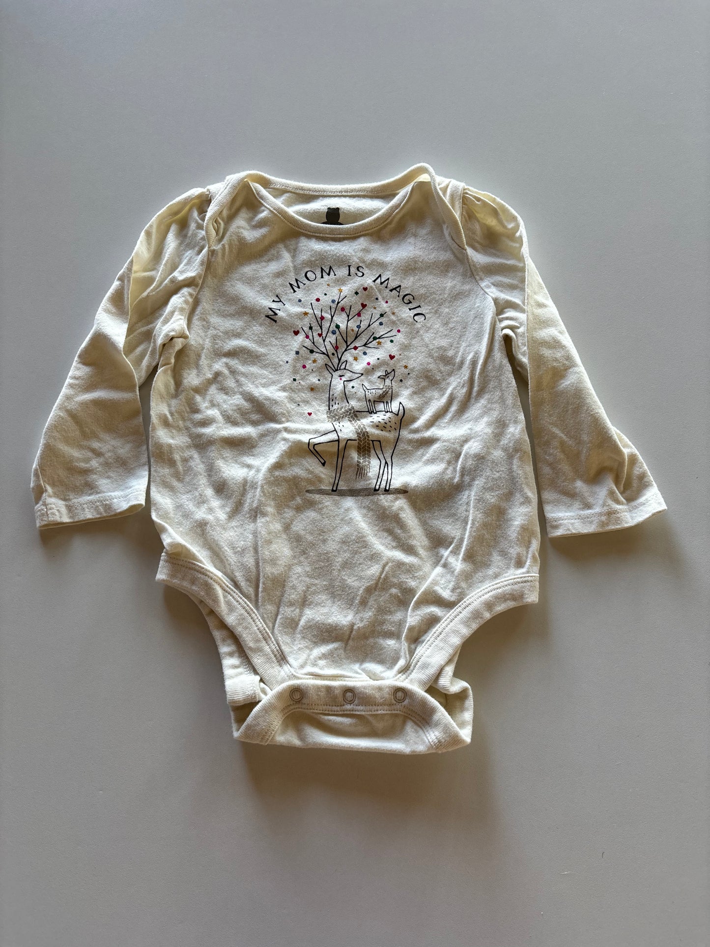 Cream Mom is Magic Onesie