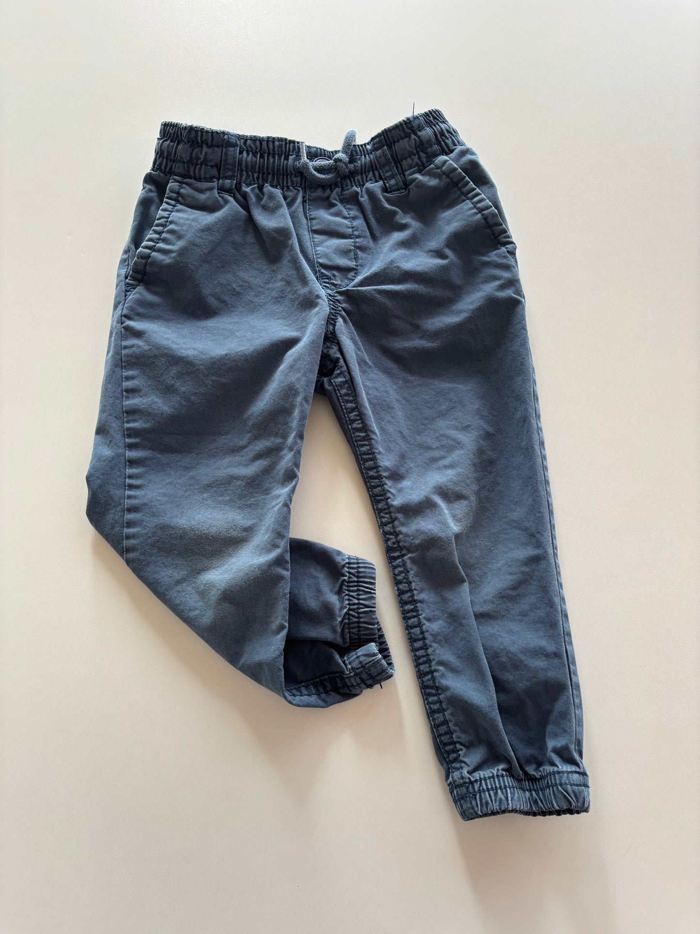 Blue Khaki Joggers
