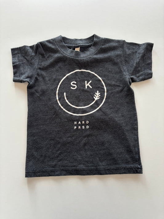 Charcoal SK Smiley Tee