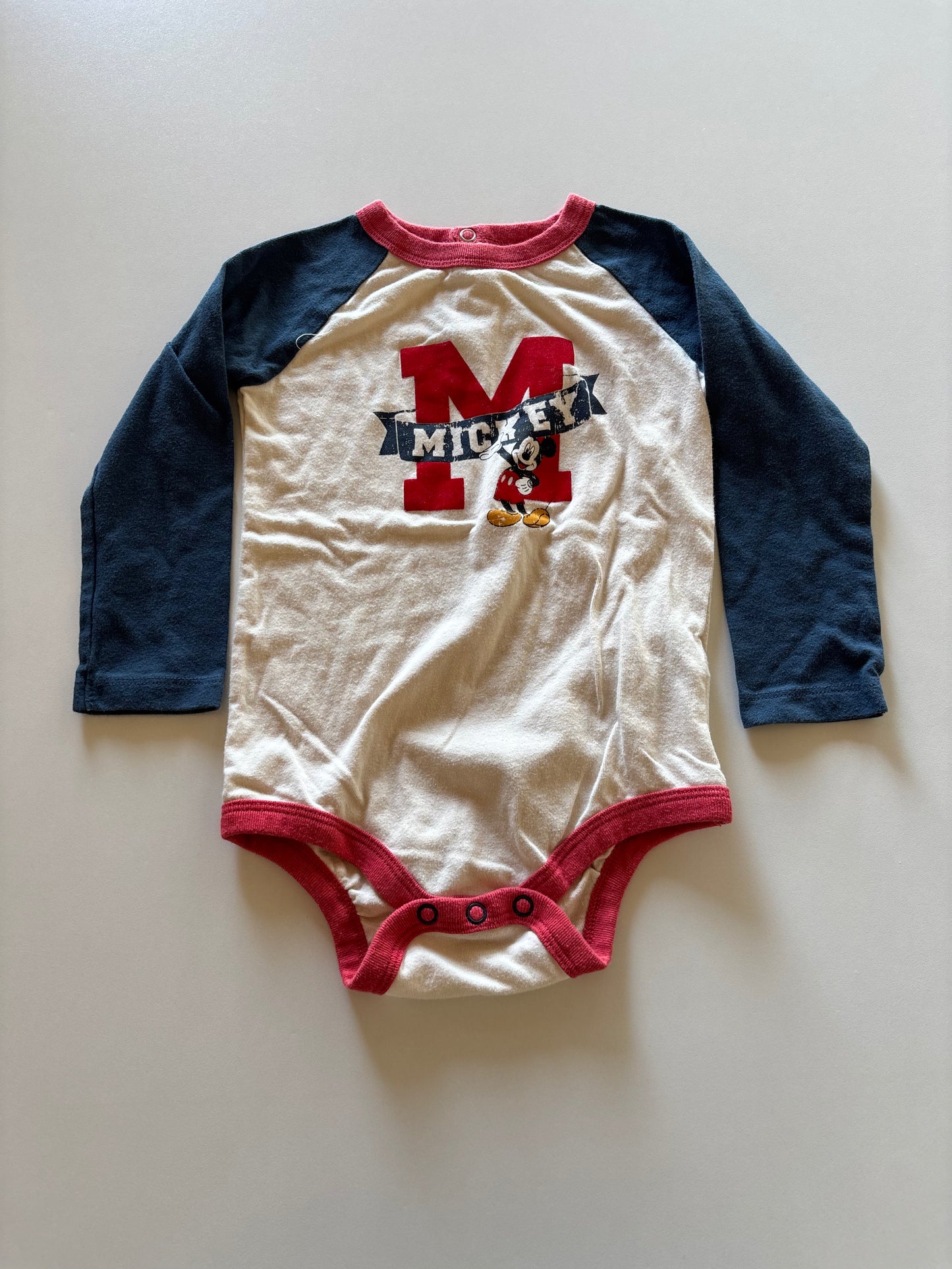 Mickey Colourblock Onesie