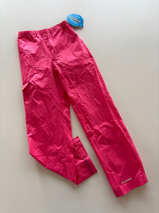 BNWT Pink Columbia Rain Pants
