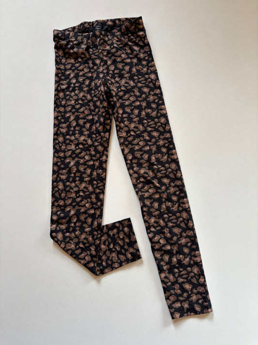 NWOT BTL Black Leopard Leggings