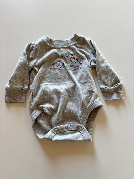 Grey Dino Onesie