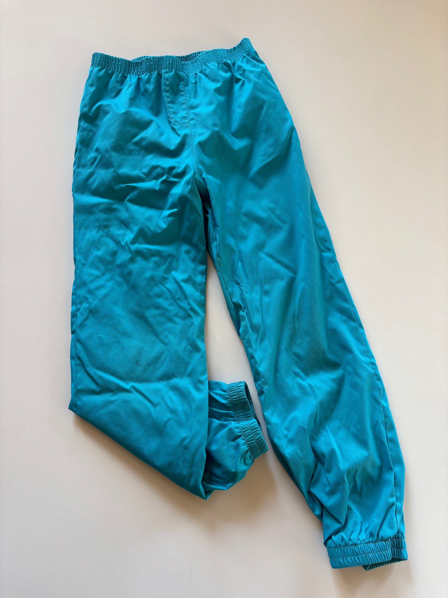 Light Blue Lined Rain Pants
