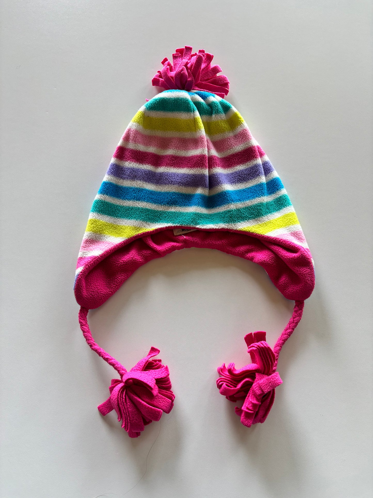 Striped Fleece Toque