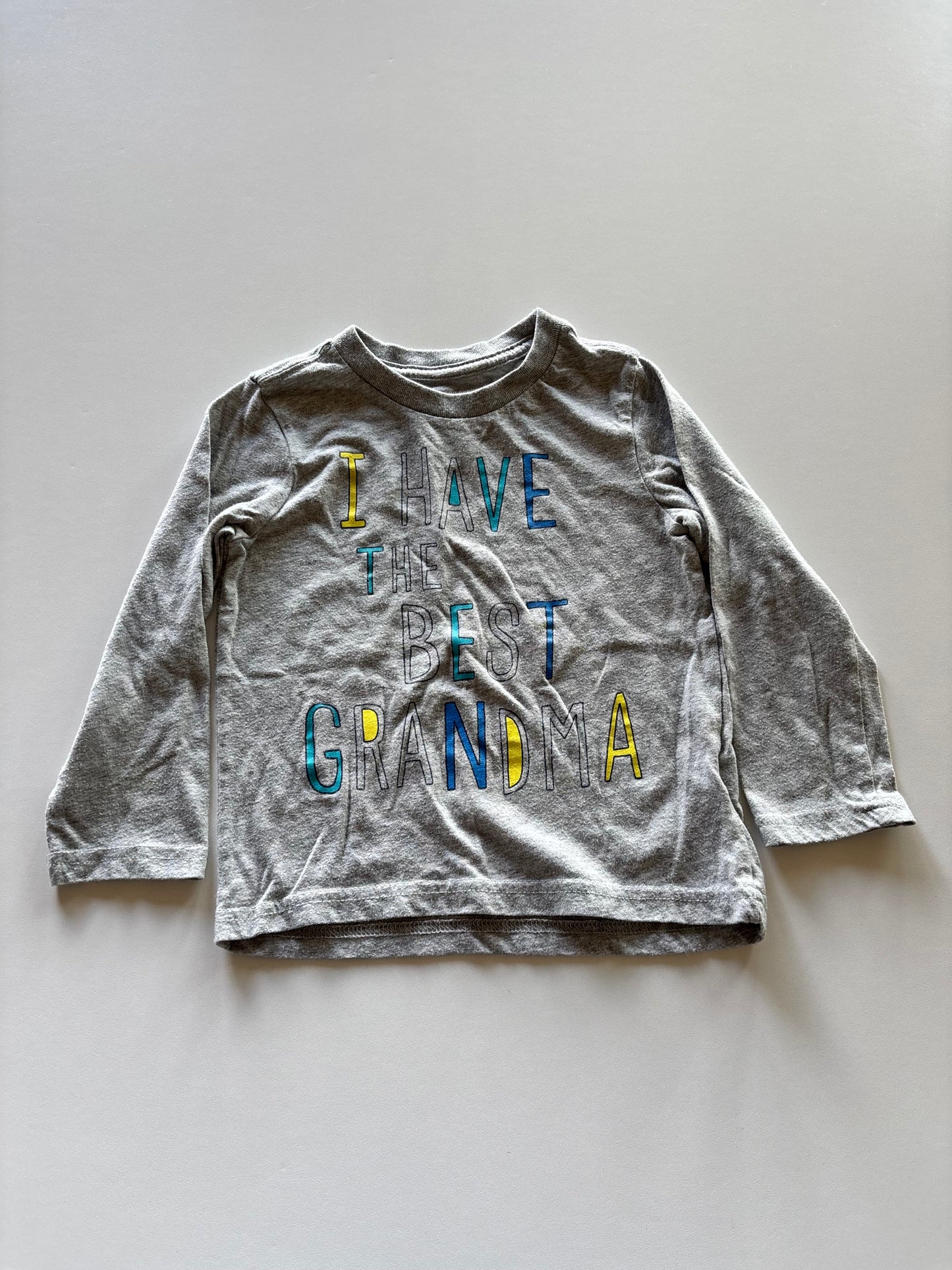 Grey I Have the Best Grandma Shirt