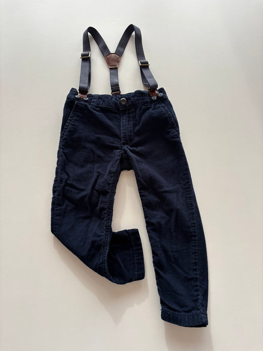 Navy Suspender Cords