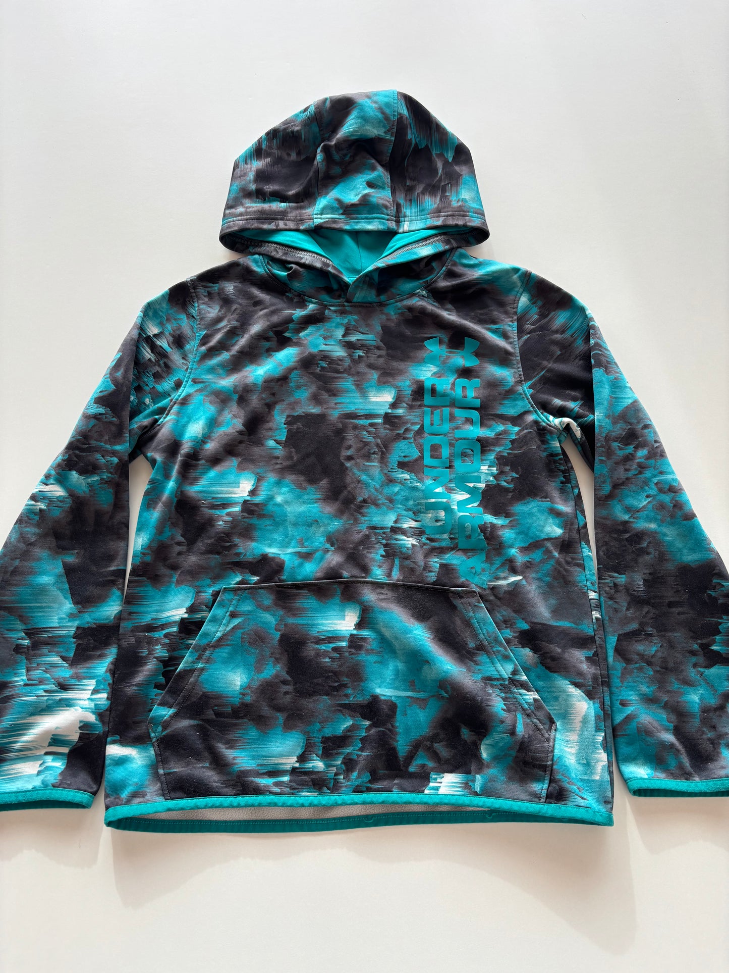 Turquoise & Black UA Hoodie