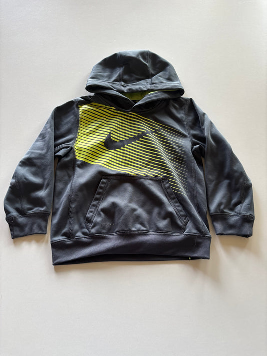 Grey & Yellow Nike Athletic Hoodie