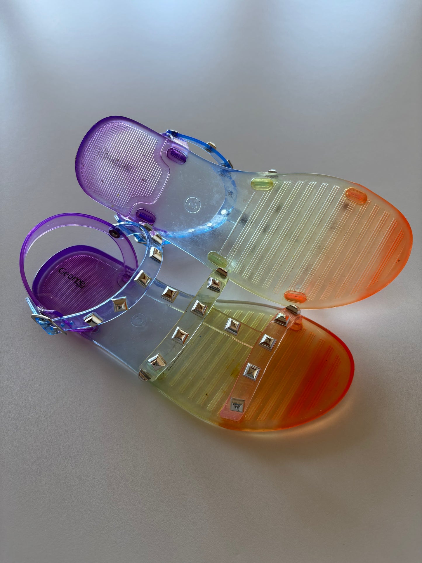 Rainbow Gladiator Sandals