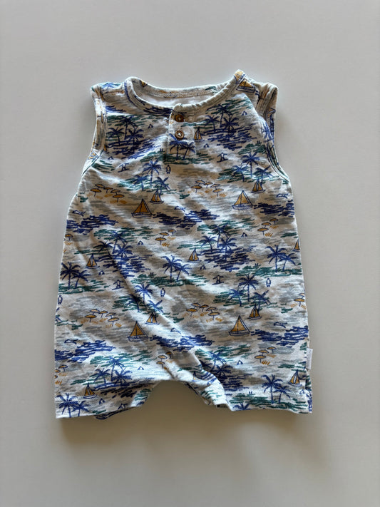 Tropical Sailing Romper