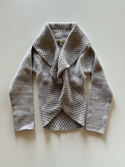 Grey Knit Cardigan