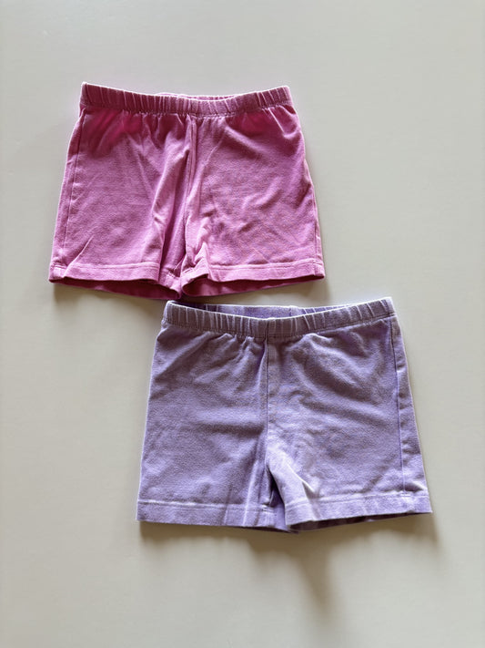 2 Pairs Pastel Bicycle Shorts