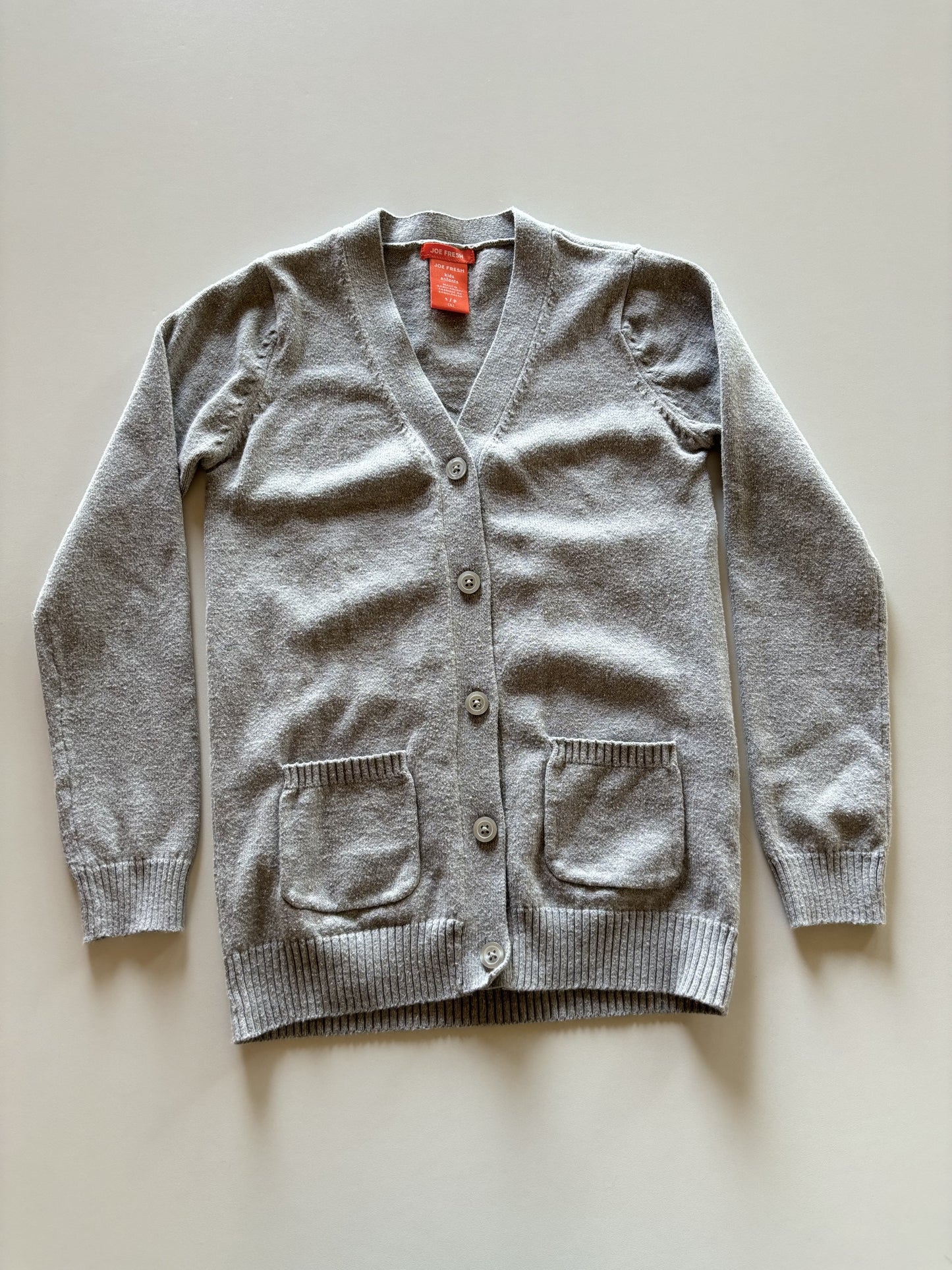 Grey Button Up Caridgan