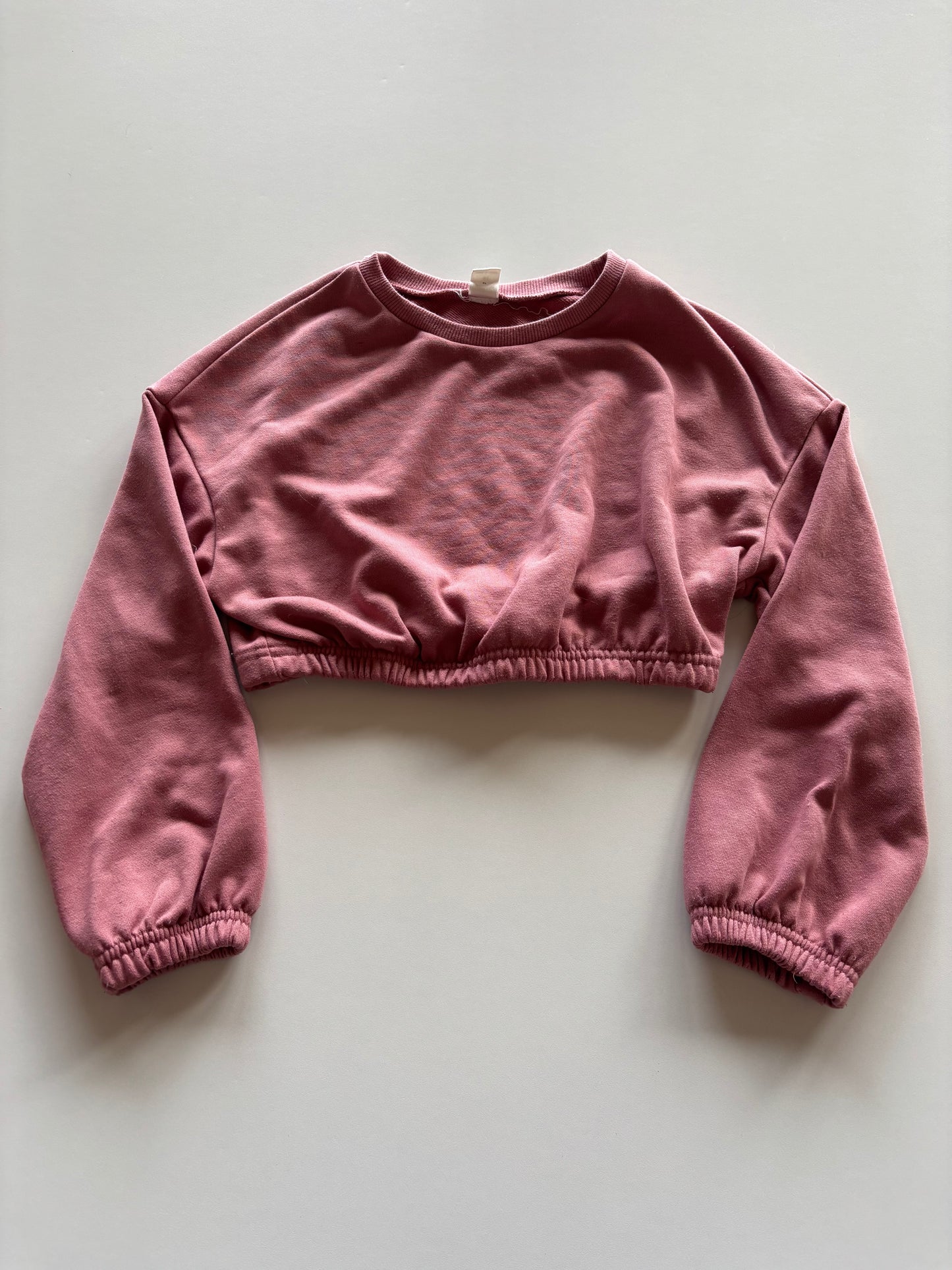Pink Cropped Sweater