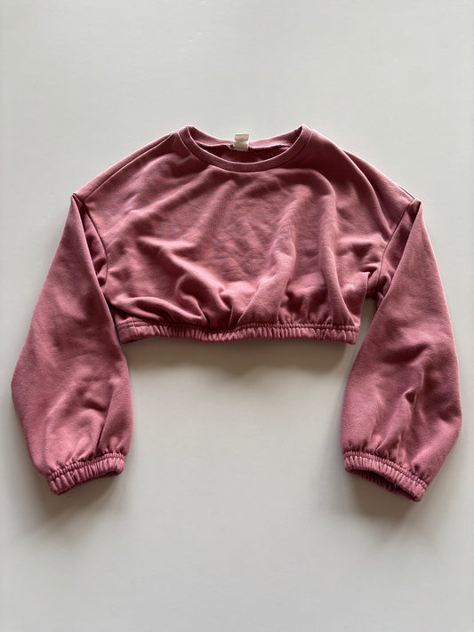 Pink Cropped Sweater