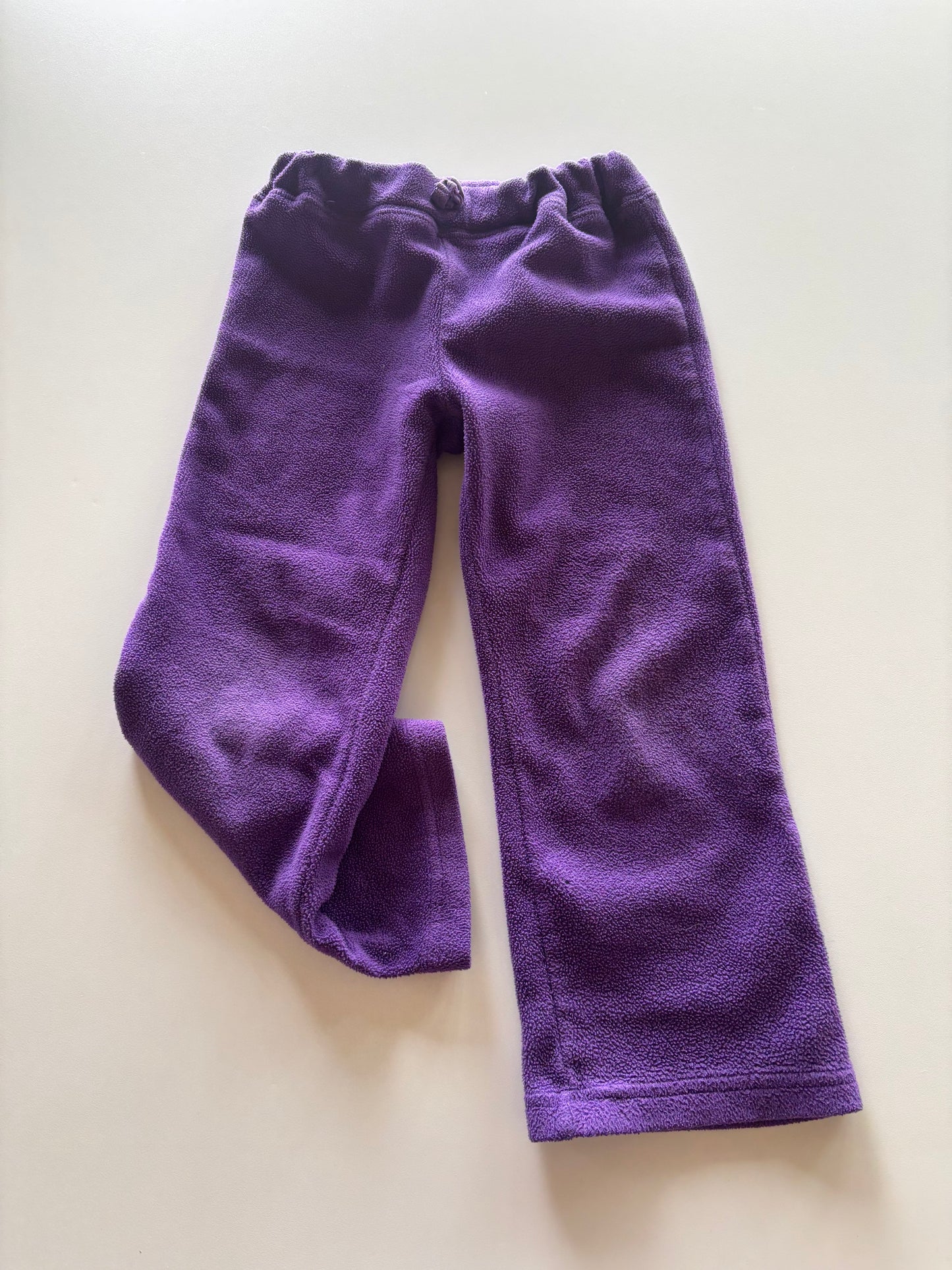 Purple Fleece Pants