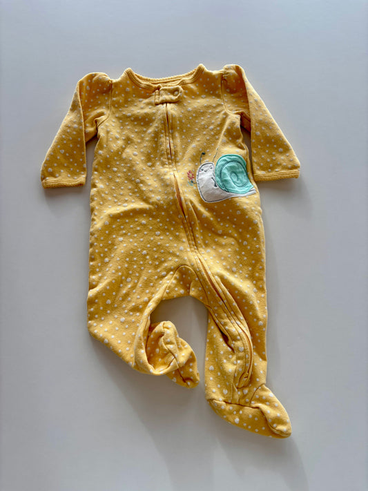 Yellow Polka Dot Snail Sleeper