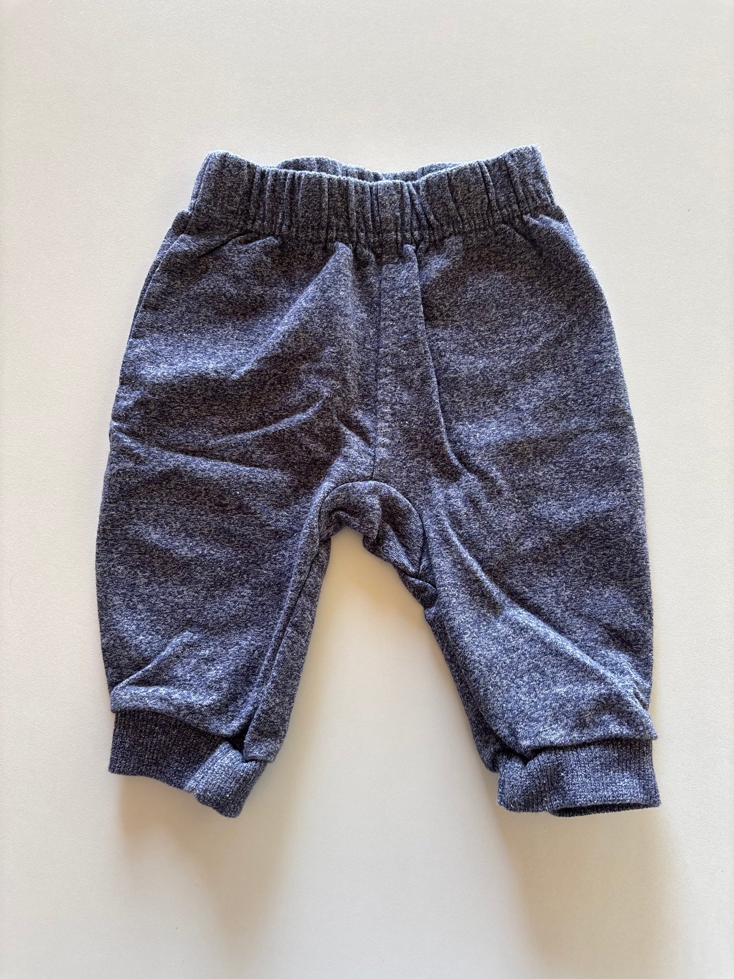 Blue Melange Joggers