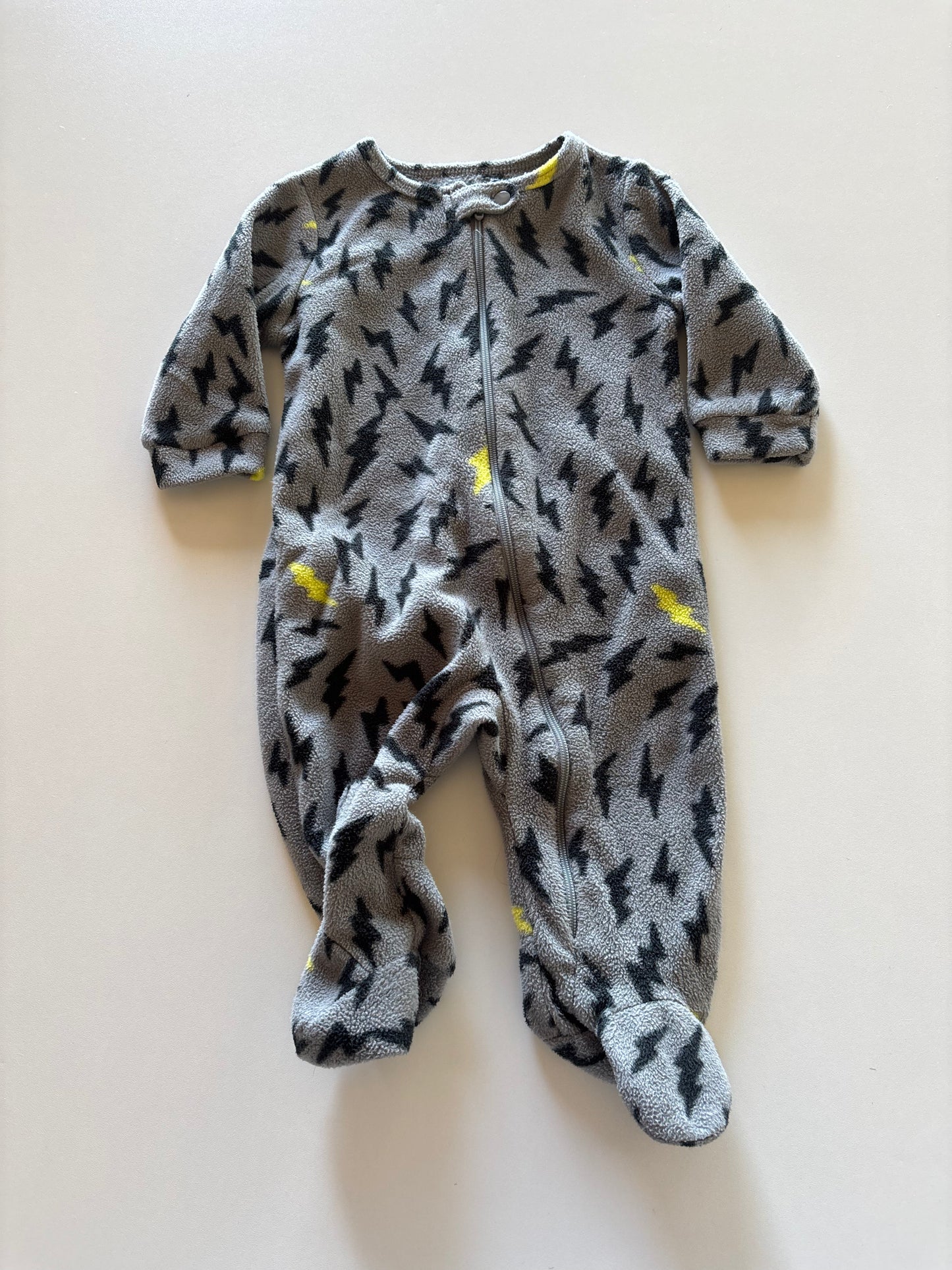 Grey Lightning Fleece Sleeper