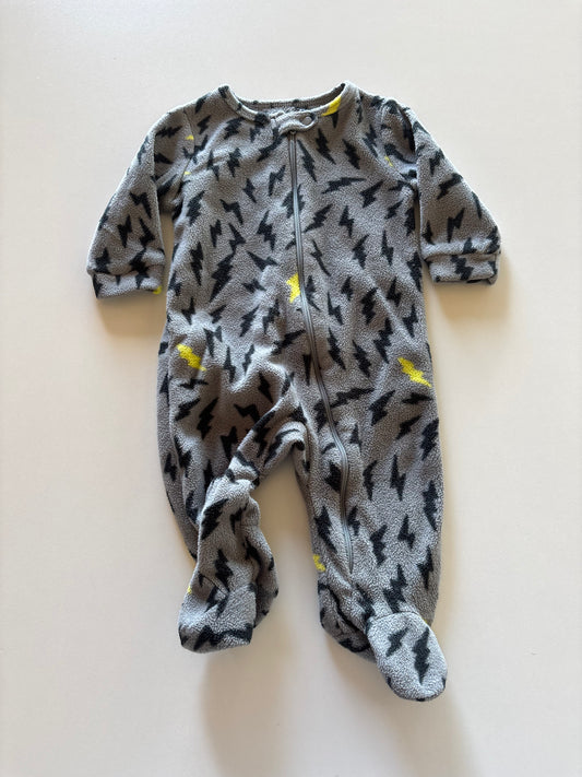 Grey Lightning Fleece Sleeper