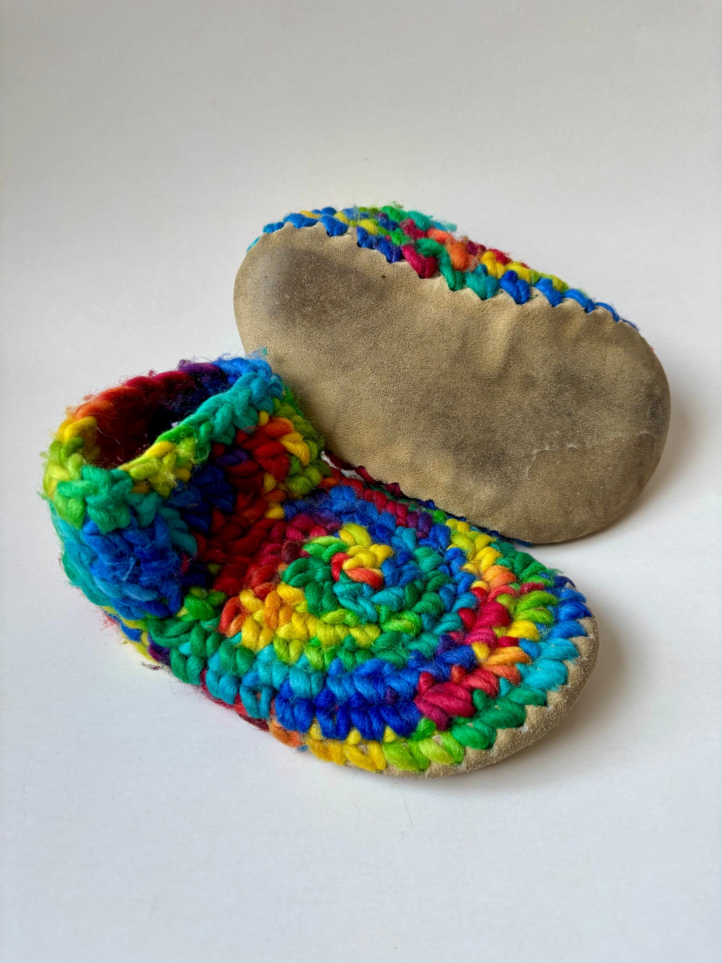 Rainbow Padraig Slippers