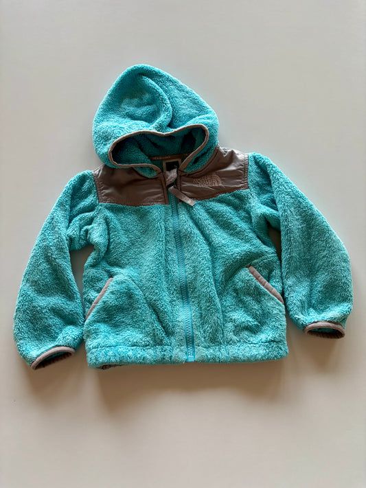 Blue NF Shaggy Fleece Zip Up Jacket