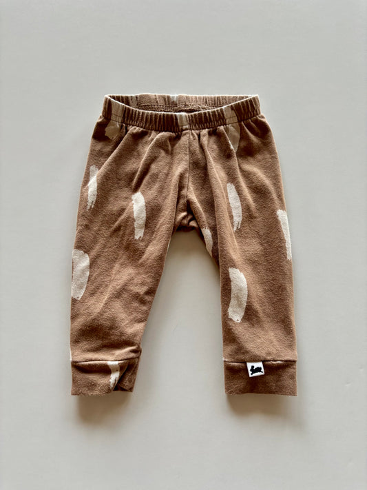 Brown Patterned Little & Lively Pants
