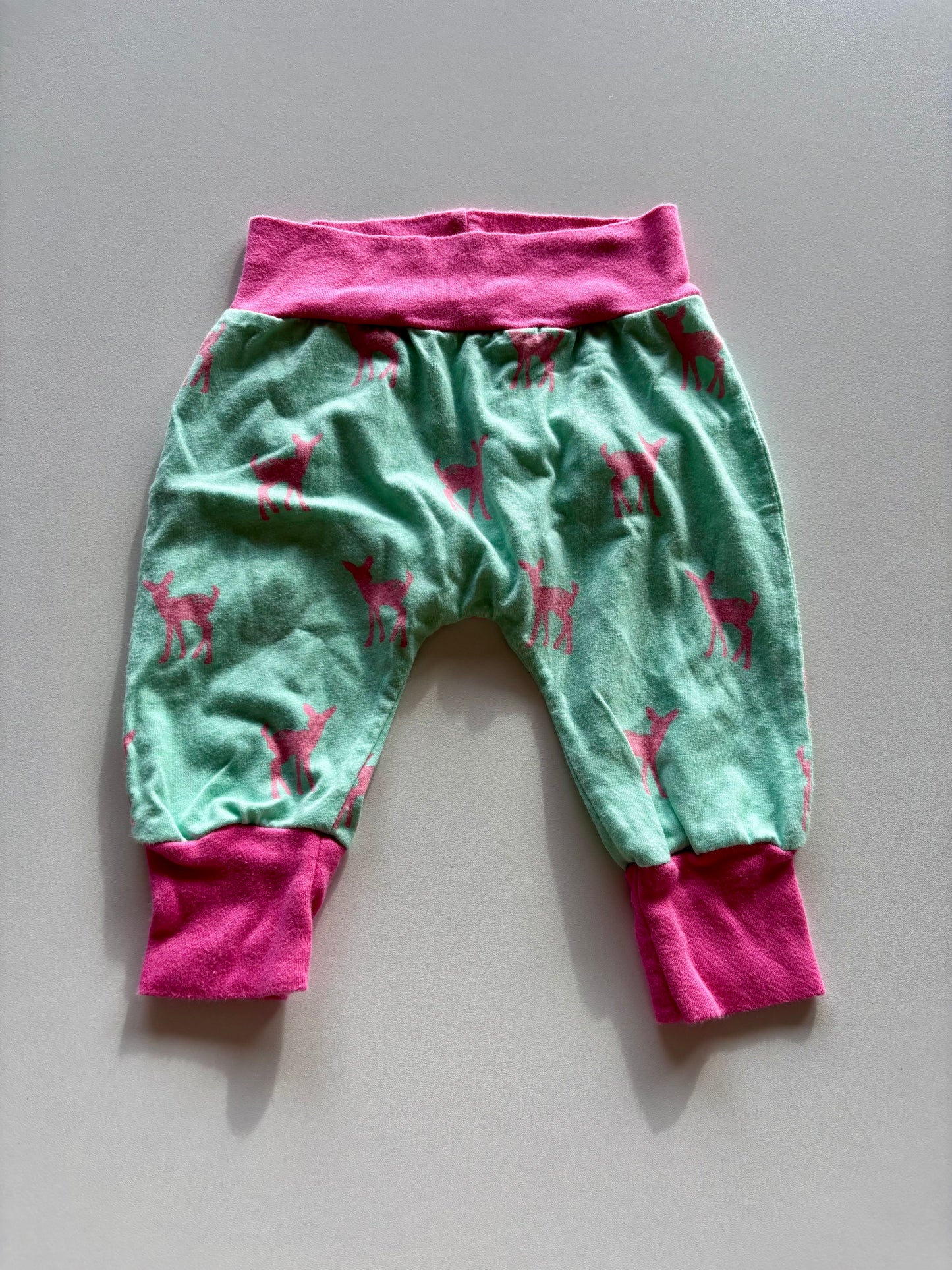 Mint & Pink Deer Pants