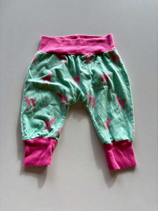 Mint & Pink Deer Pants