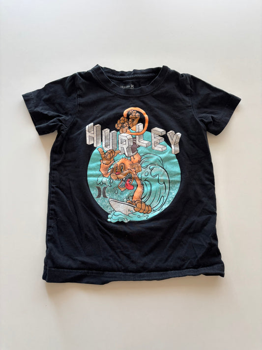 Black Surfing Monkey Tee