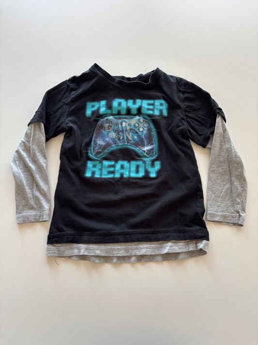 Layered Holographic Player Ready Shirt