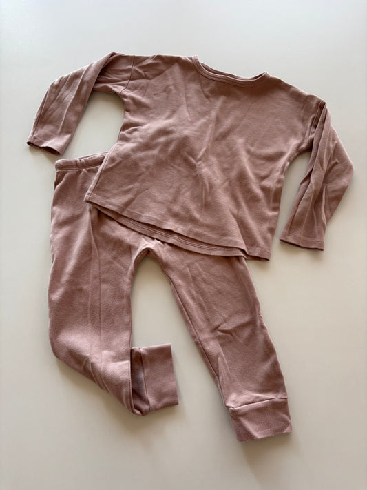 2pc Mauve Leisure Suit