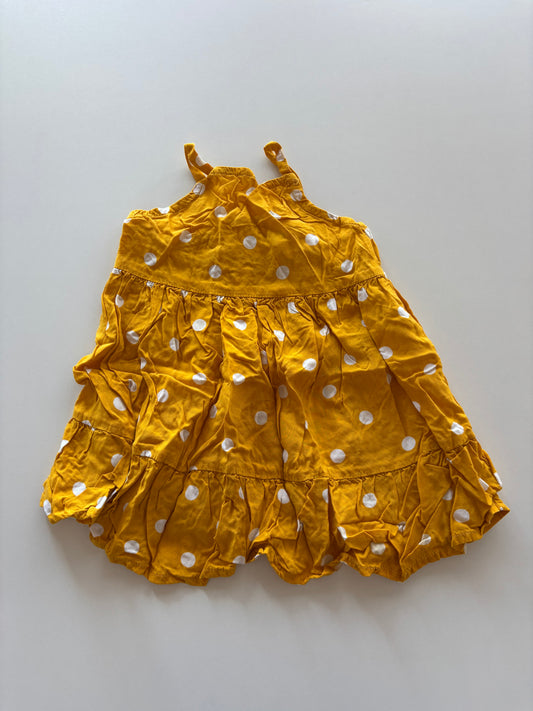 Yellow Polka Dot Dress