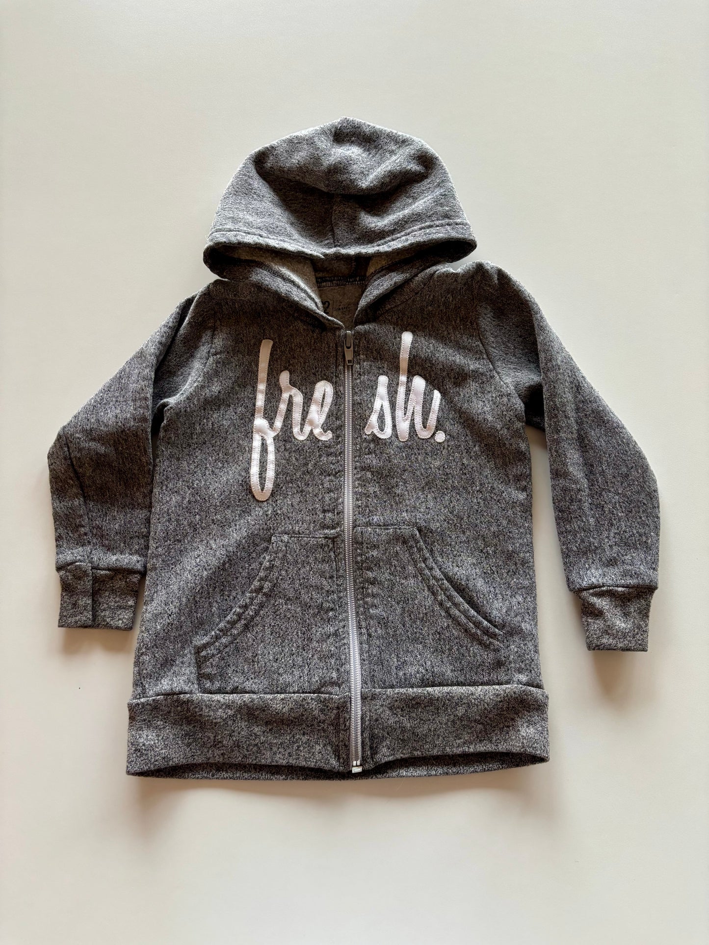 Grey 22fresh Zip Up Hoodie