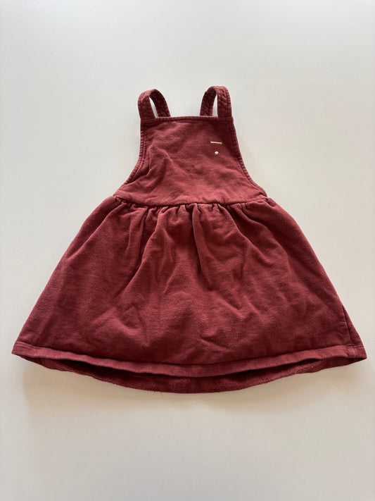Burgundy Criss Cross Dress