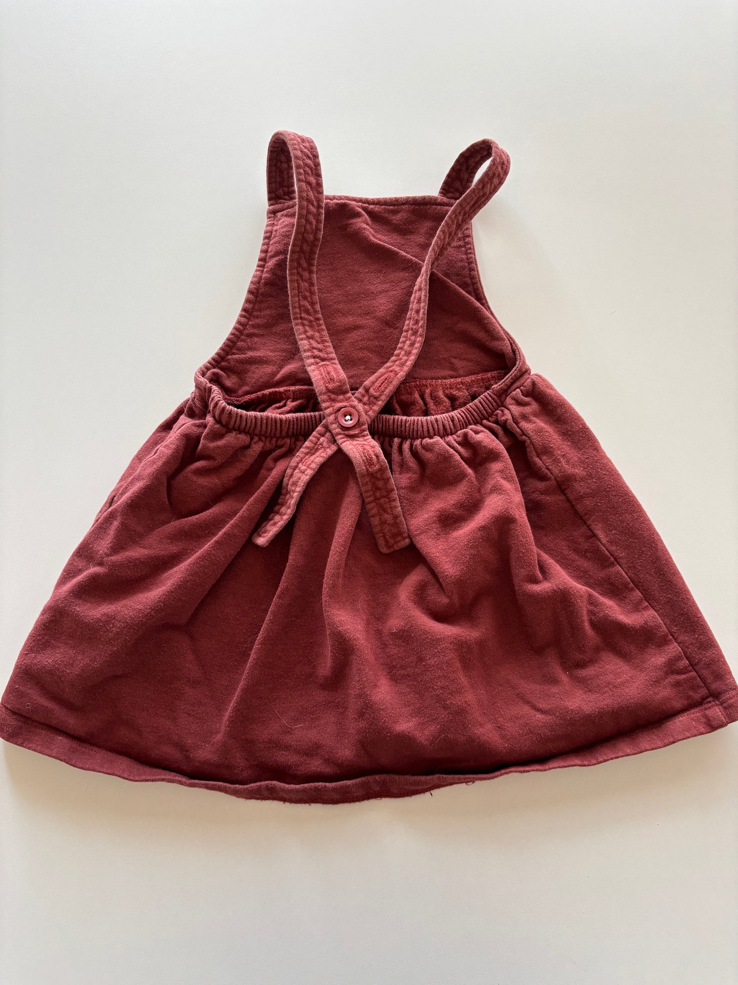 Burgundy Criss Cross Dress