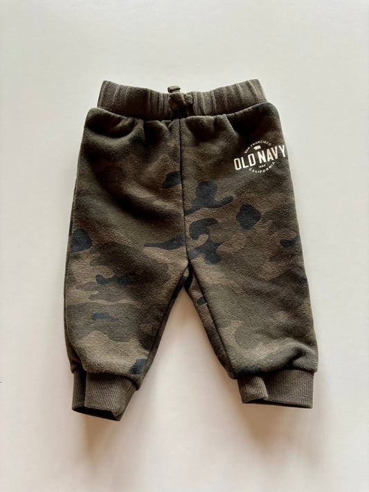 Green Camo Joggers