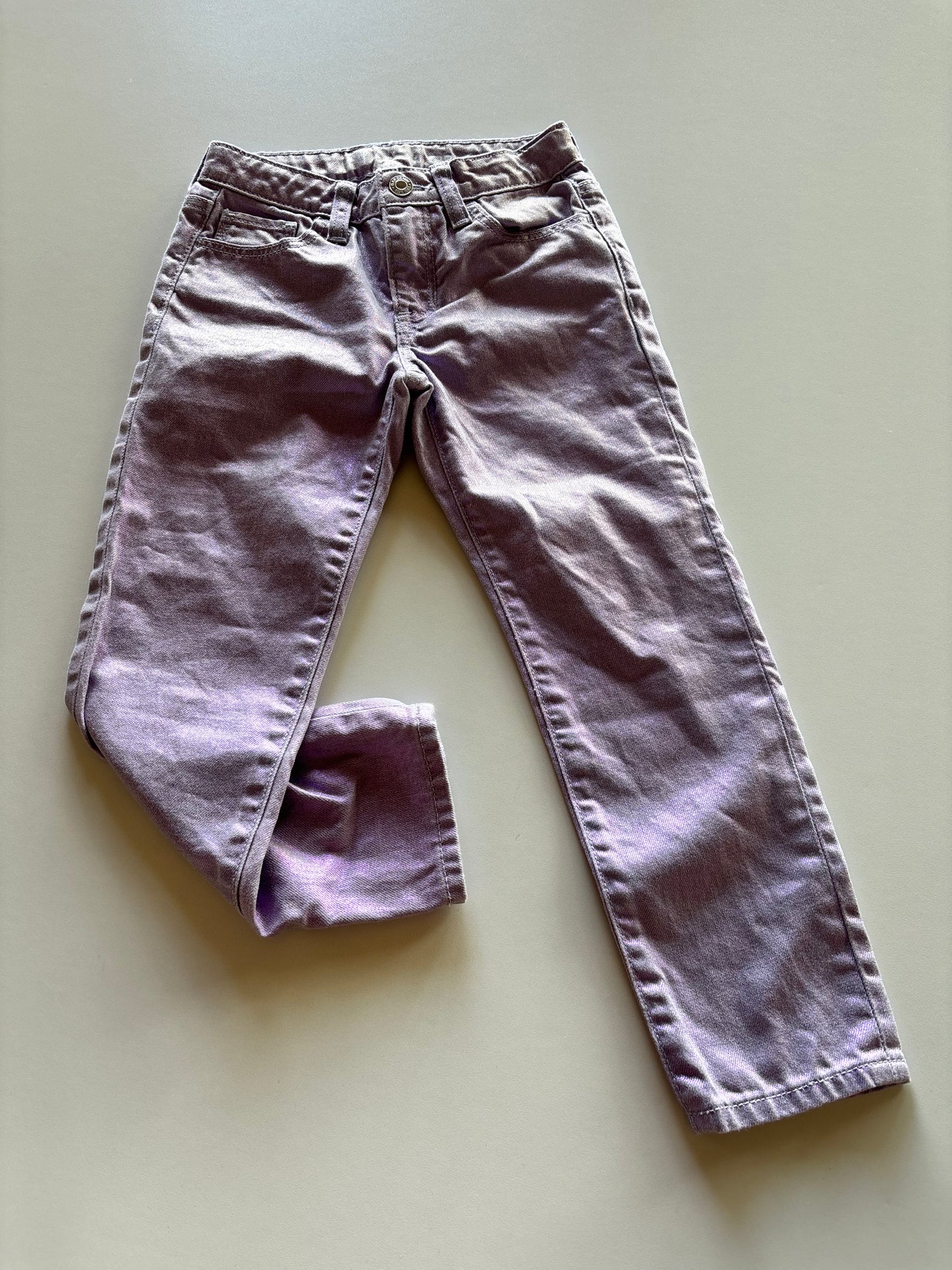 Meyallic Purple Jeans