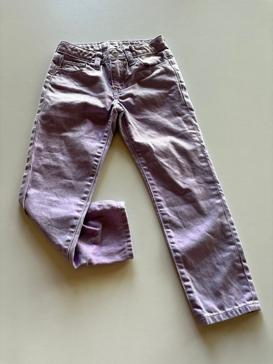 Meyallic Purple Jeans
