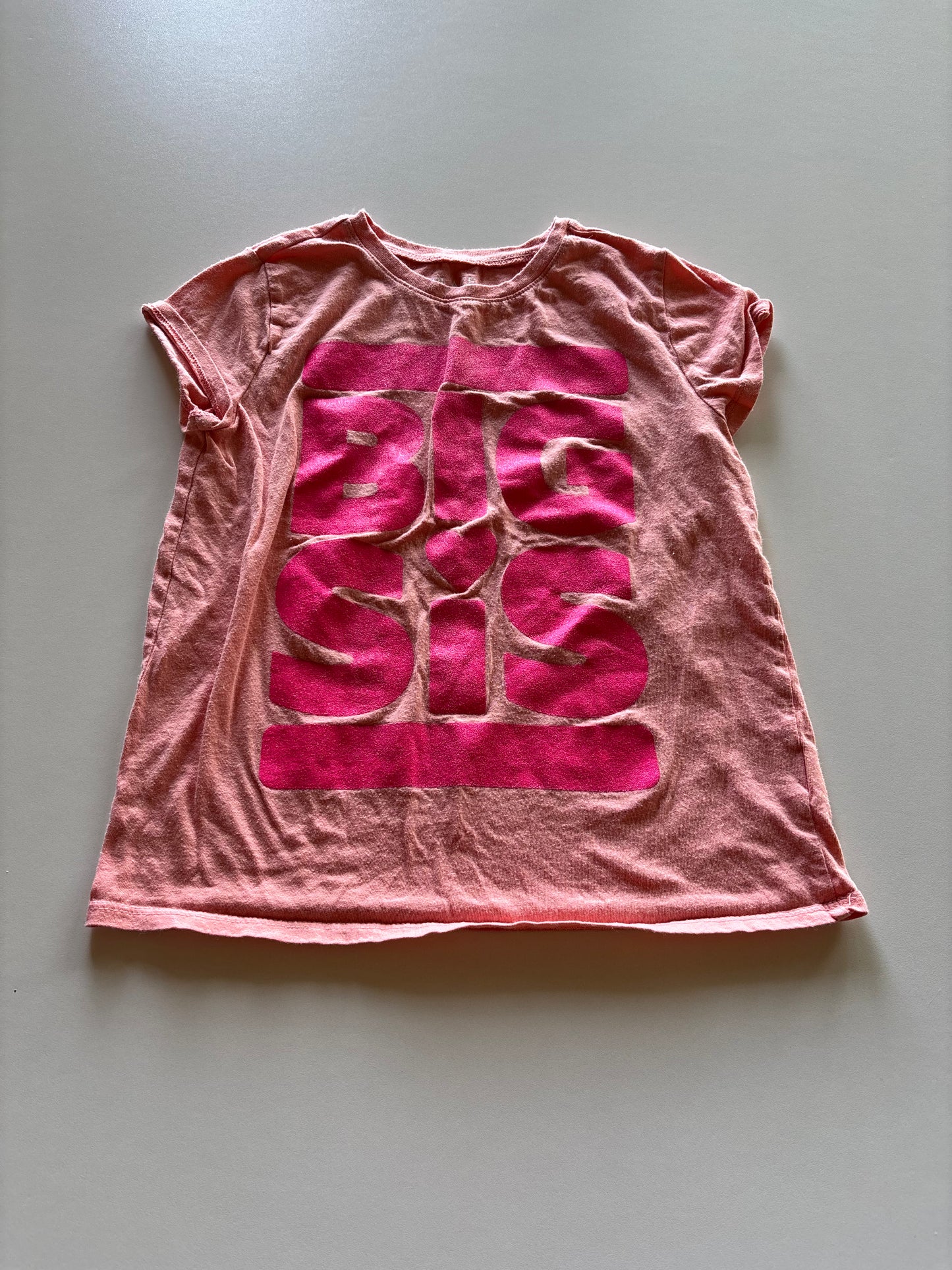 Pink Big Sis Tee