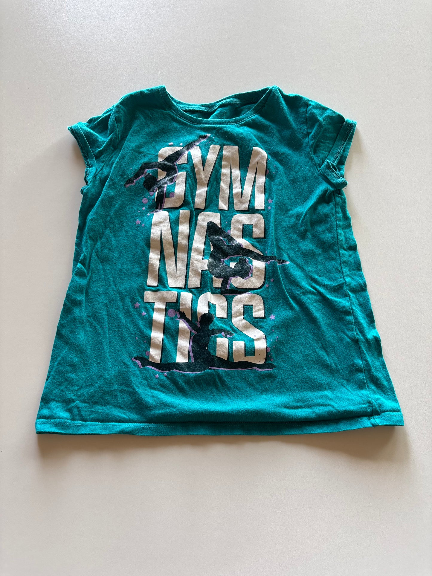 Turquoise Gymnastics Tee