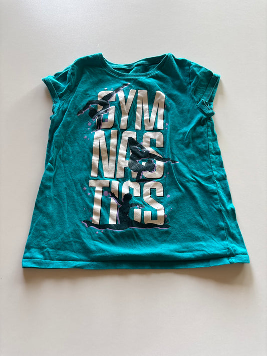 Turquoise Gymnastics Tee