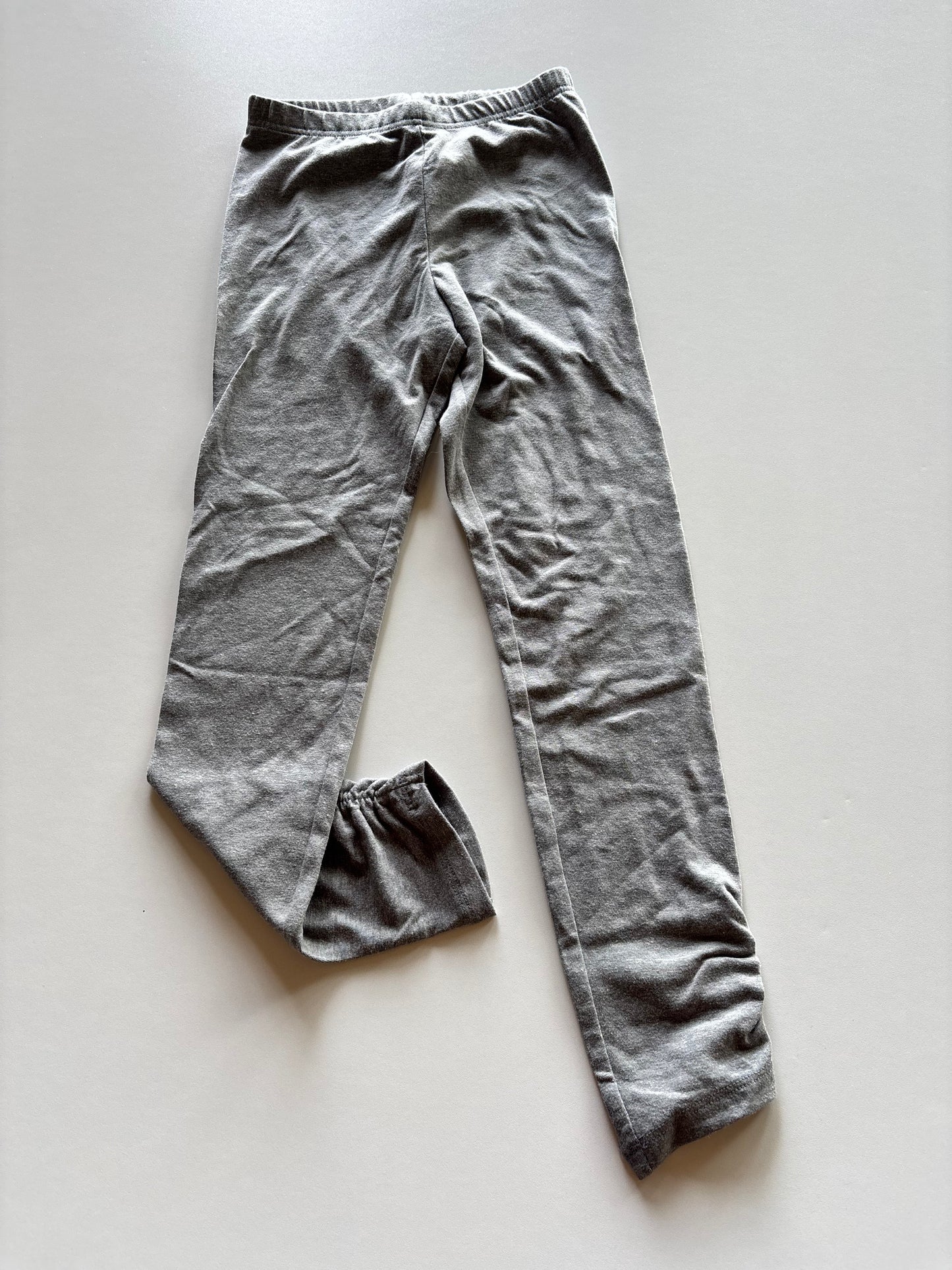 Grey Scrunch Ankle Leggings