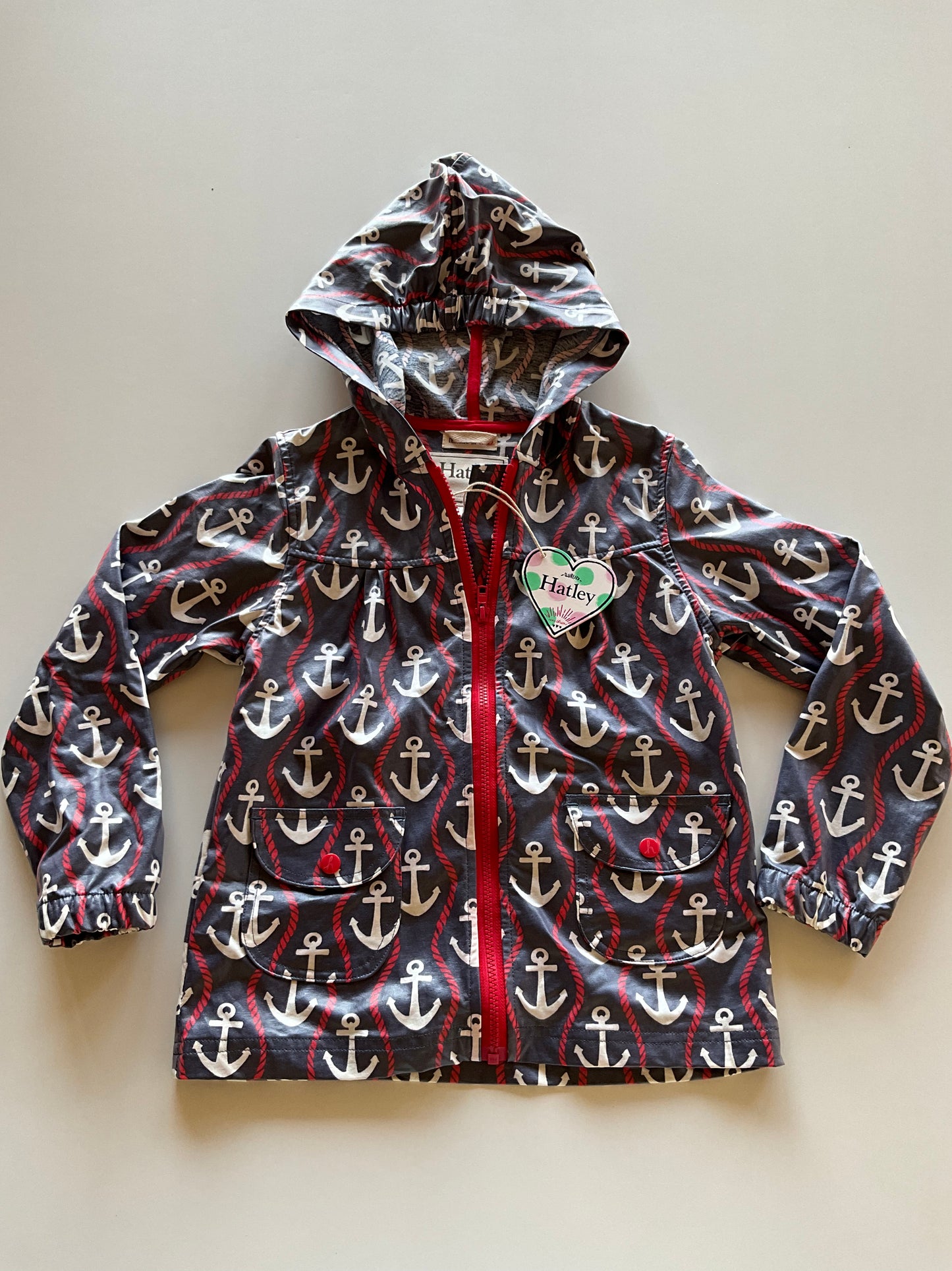 BNWT Anchors Rain Jacket